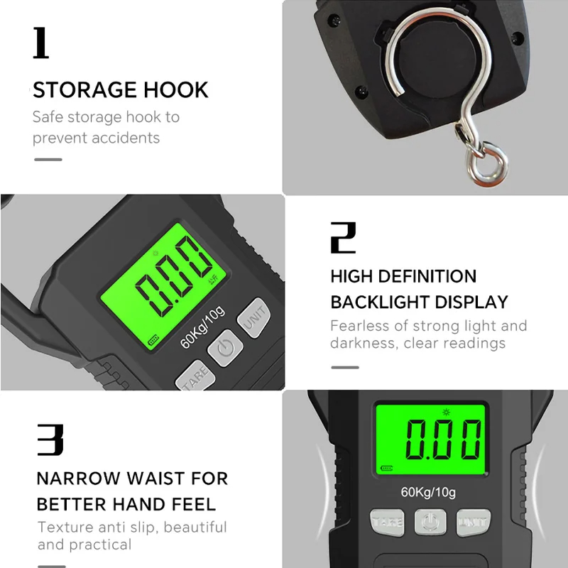 60kg/10g LCD Digitale Hangende - Tape Dispenser Weighted recensie en prijs
