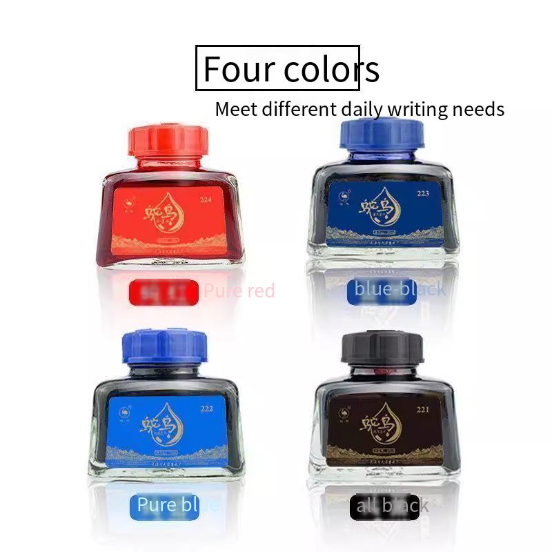 Struisvogel 2-serie vulpeninkt - Fountain Pen Bottled Ink recensie en prijs