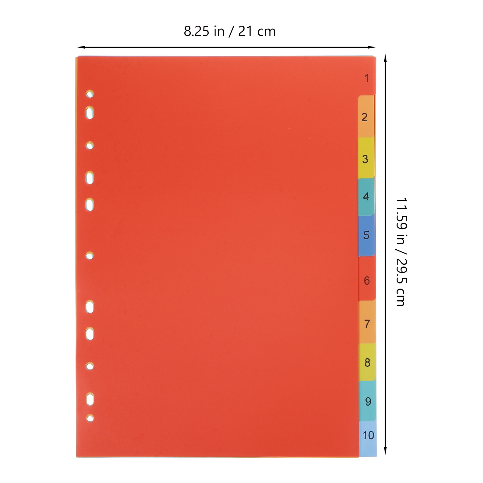 2 sets A4-scheidingsbladen van - Tab Divider A4 recensie en prijs