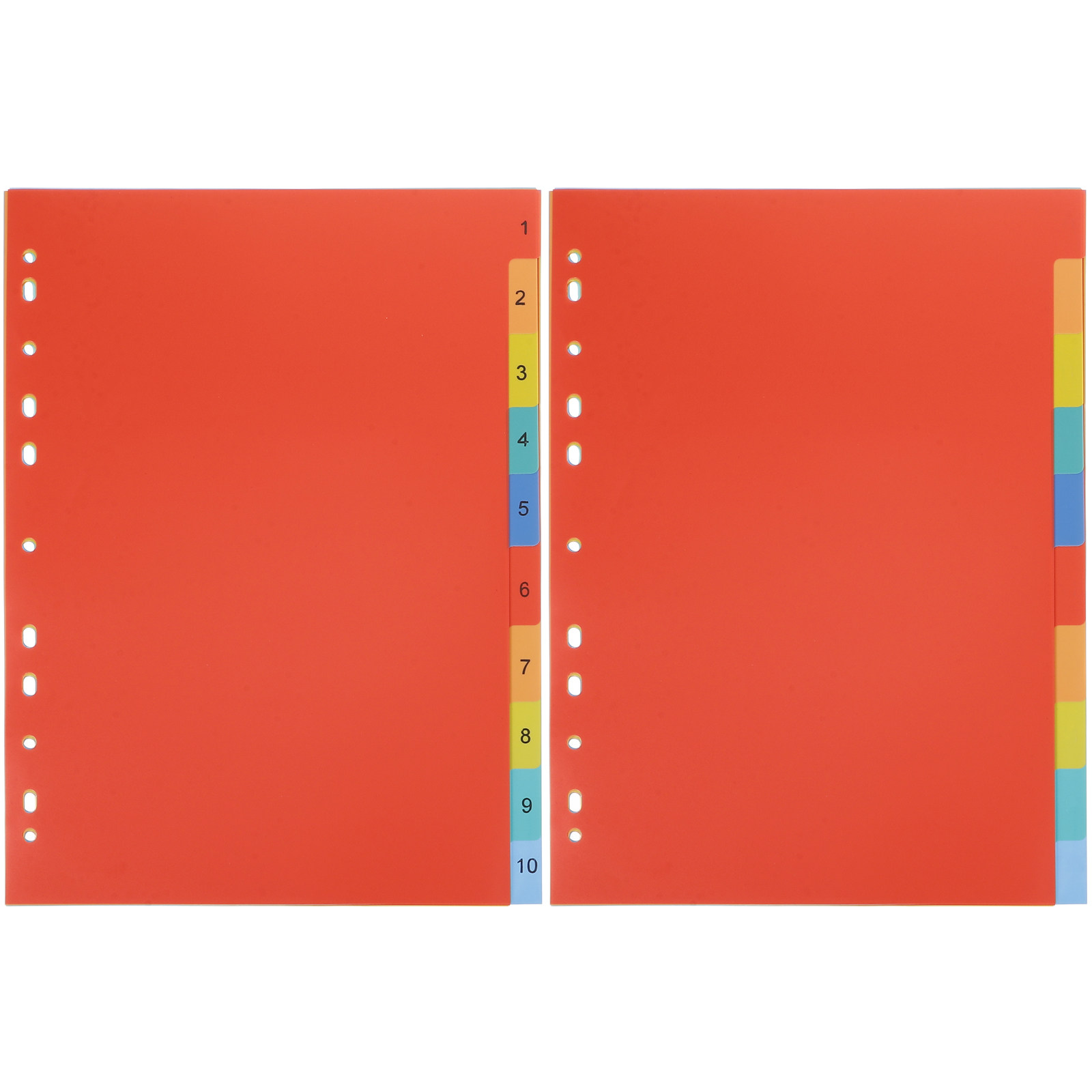 2 sets A4-scheidingsbladen van - Tab Divider A4 recensie en prijs