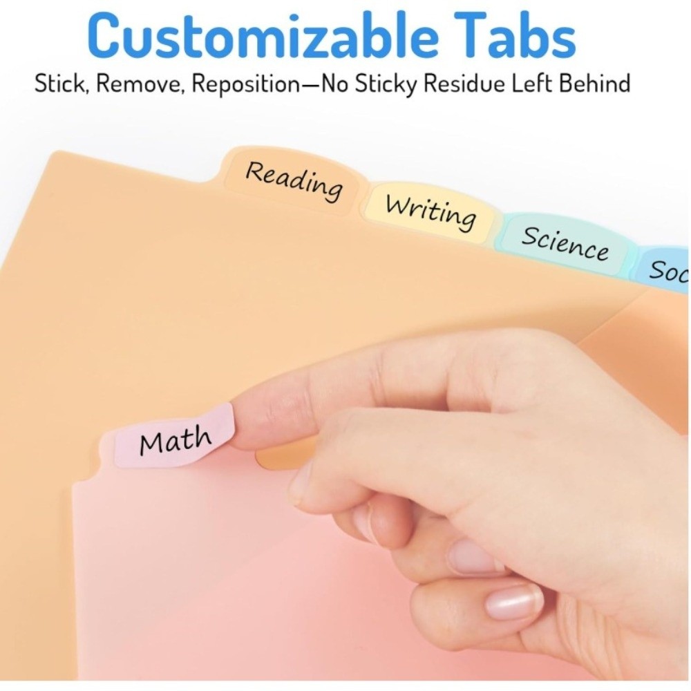 Duurzame mapverdelers van plas - Tab Divider A4 recensie en prijs