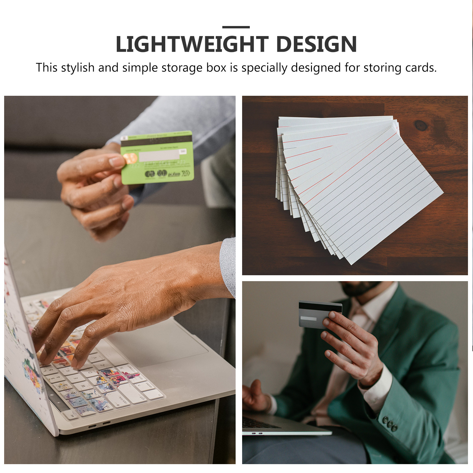 4-delige plastic indexkaart op - Index Card Holder recensie en prijs