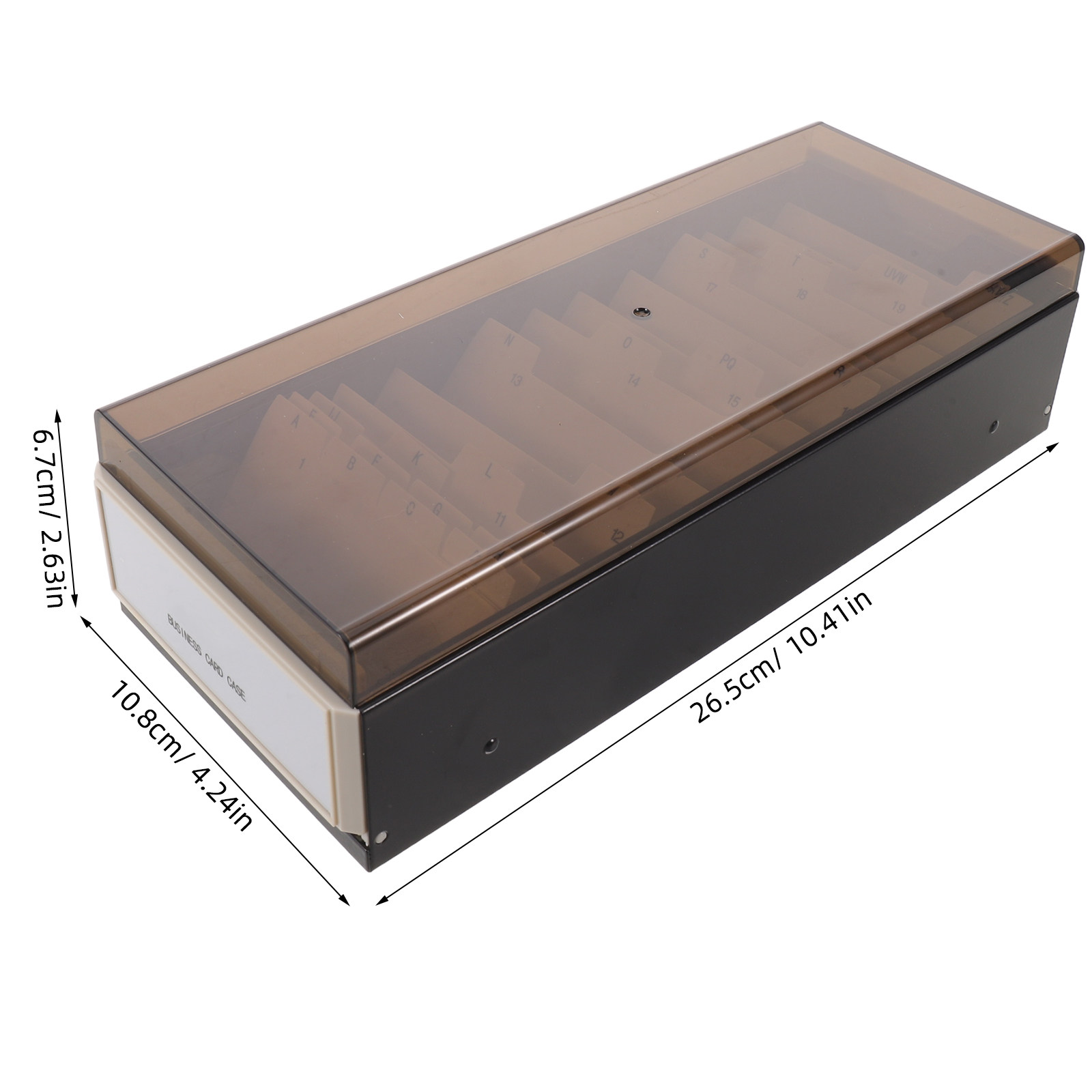 Visitekaartjeshouder met grote - Index Card Holder recensie en prijs