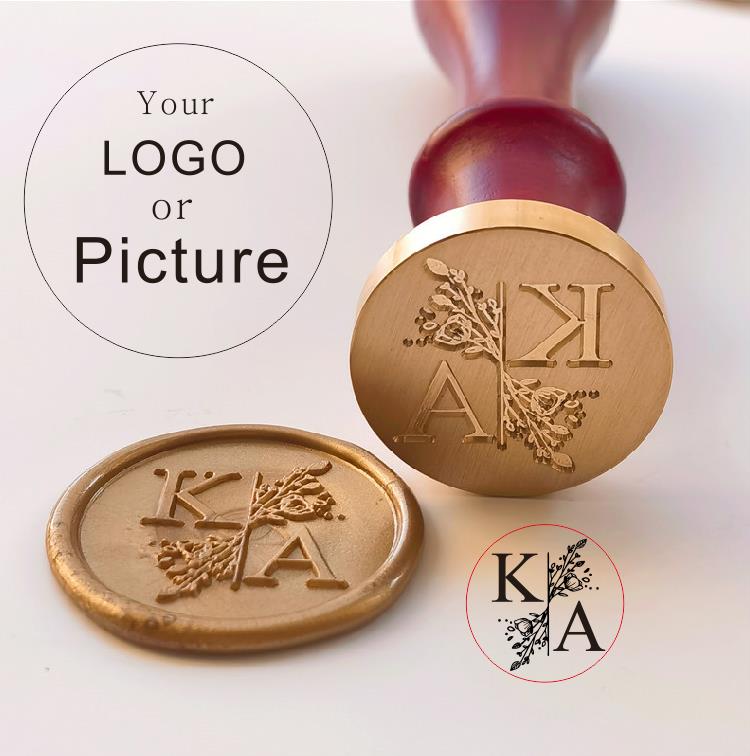Aangepaste zegel lakzegel stem - Wax Seal Stamp Set recensie en prijs