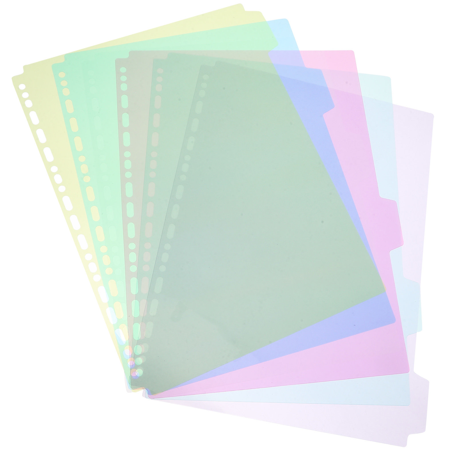 6 stuks A4 indexbladen met tab - Tab Divider A4 recensie en prijs