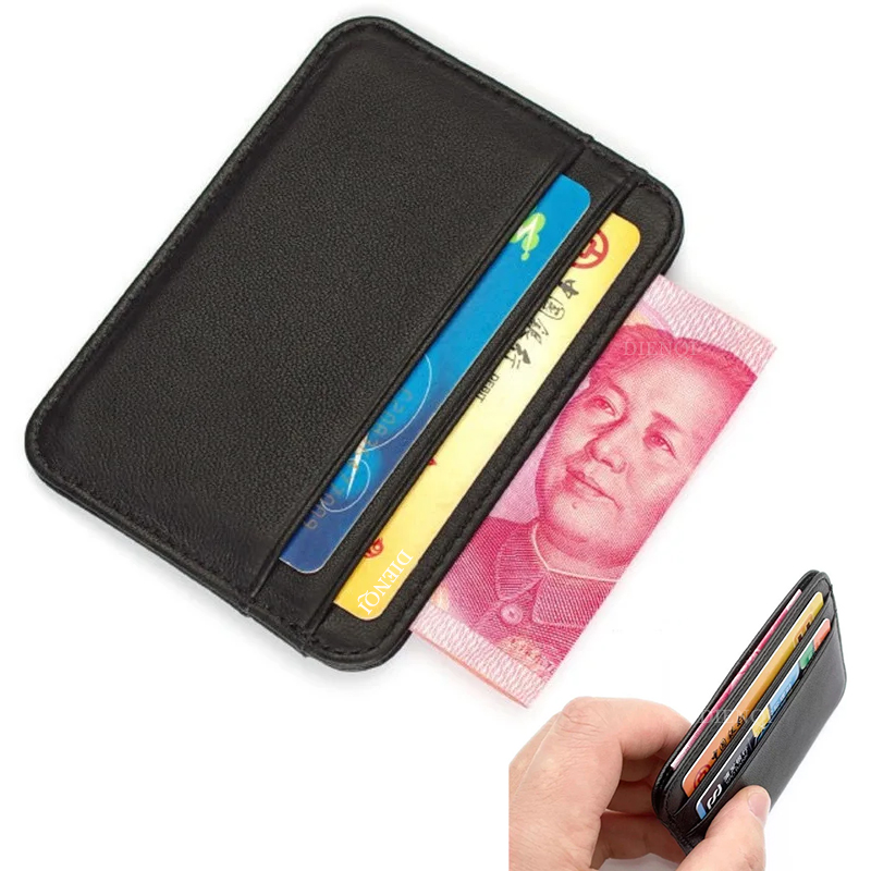 Echt lederen bezoekkaarthouder - Index Card Holder recensie en prijs