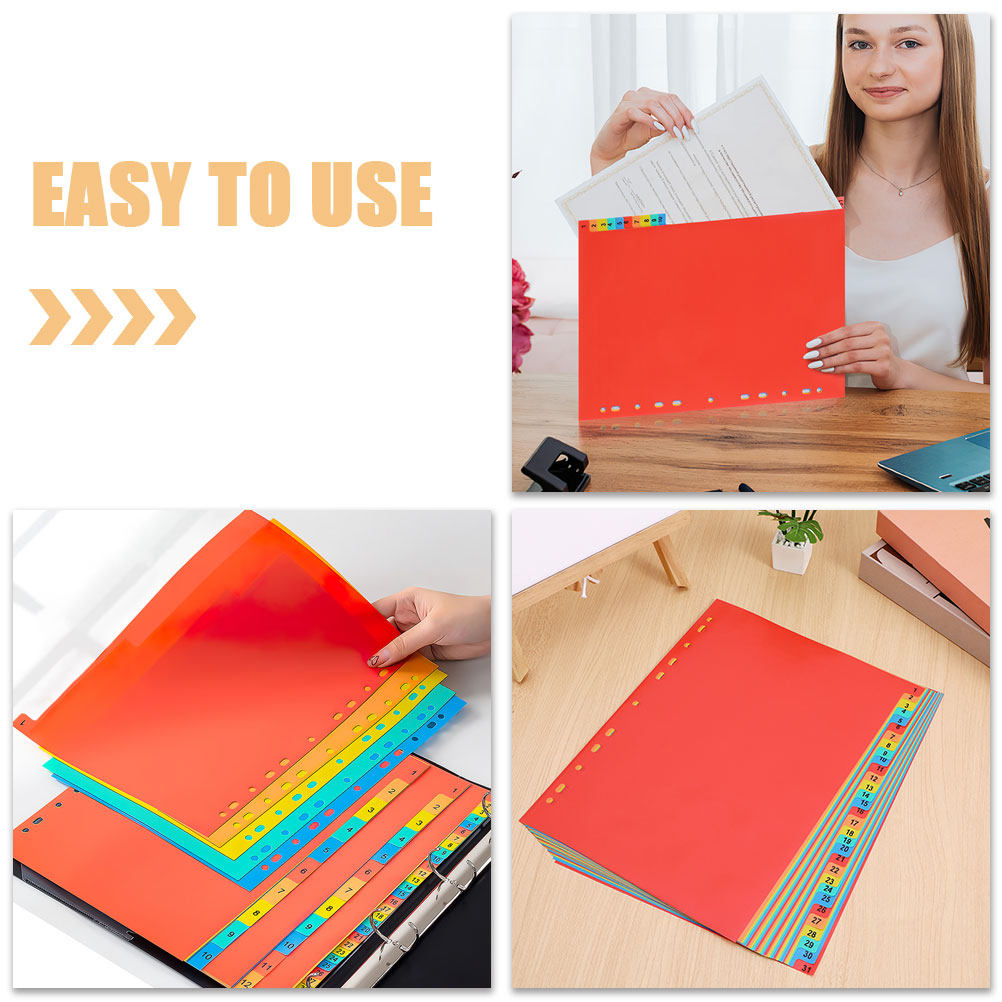 2 sets A4 indexbladen, 31 tabb - Tab Divider A4 recensie en prijs