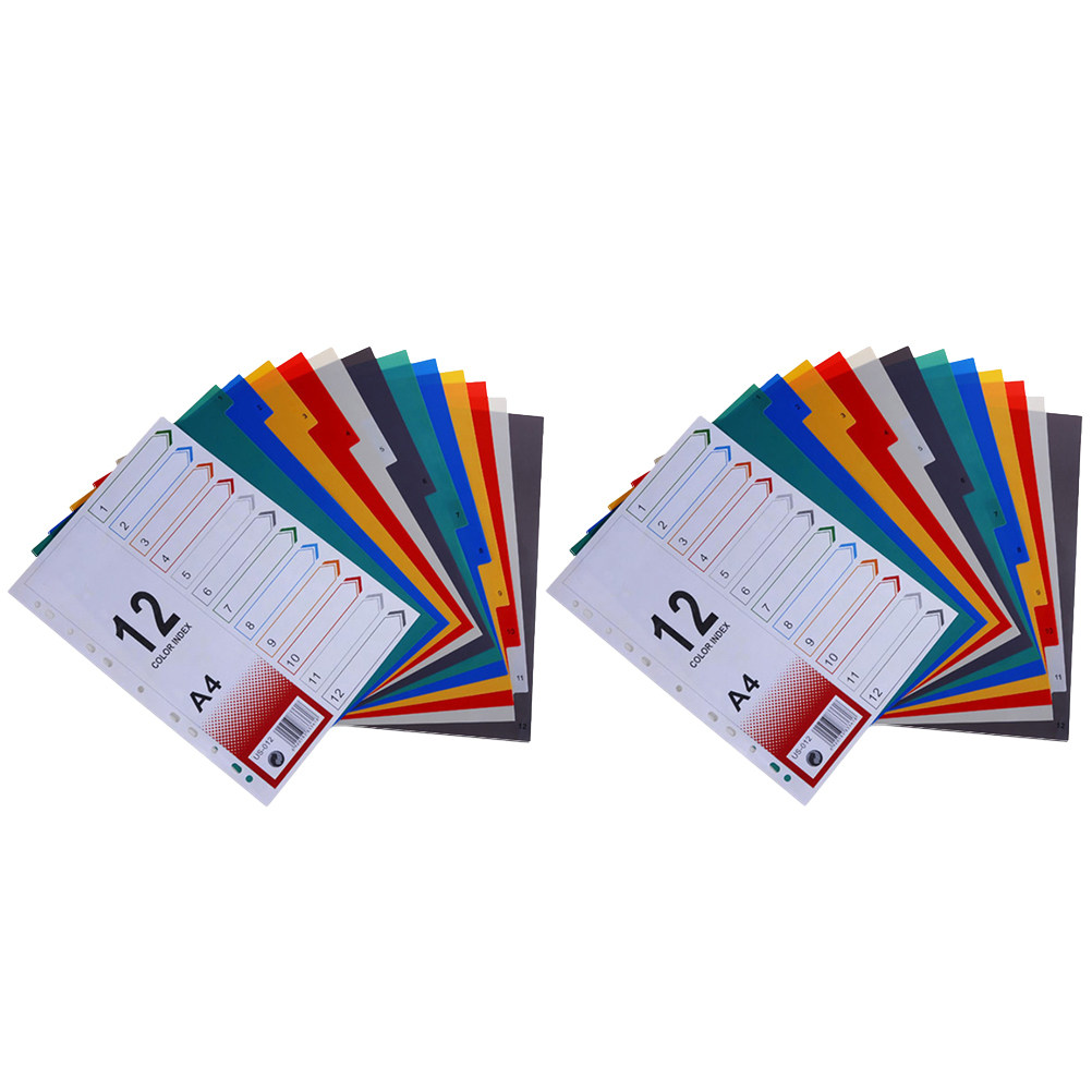 2 stuks indexpapier-navullinge - Tab Divider A4 recensie en prijs