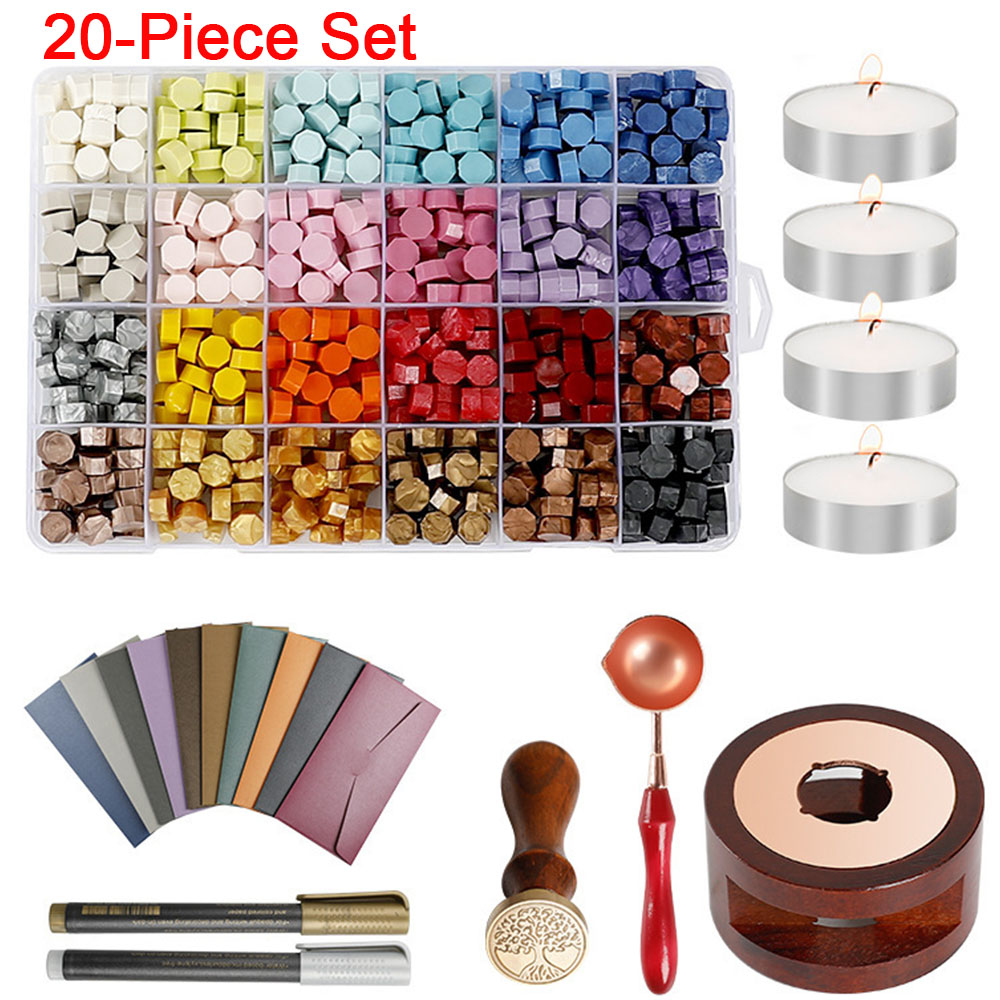 20 stks/set Lakzegel Stempel S - Wax Seal Stamp Set recensie en prijs