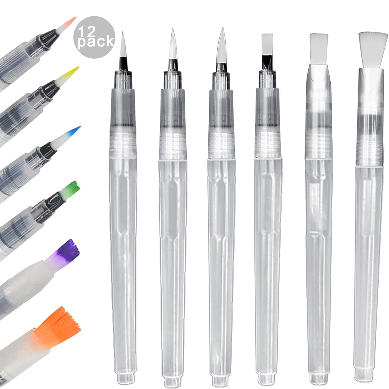 6/12/18pcs Water Kleur Borstel - Correction Pen Fine recensie en prijs